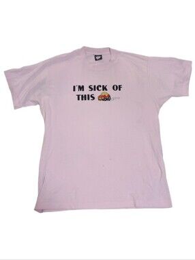 Vintage Screen Stars Best 90s I'm Sick of This Graphic T-shirt 